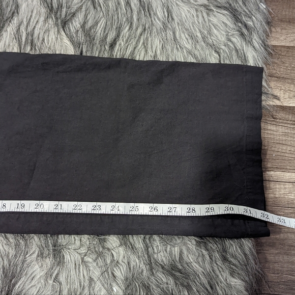 🩶 SOLD 🩶NWT Eileen Fisher graphite gray linen blend pants - Picture 11 of 11